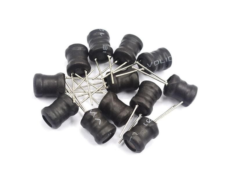 10PCS Power Inductor DIP 68mm 6X8mm 2.2UH-10MH 2 Pins 9X12/8X12MM Carousel 1