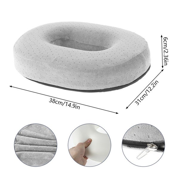 Pain Relief Memory Foam Comfort Donut Ring Chair Seat Cushion Pillow Wa Carousel 2