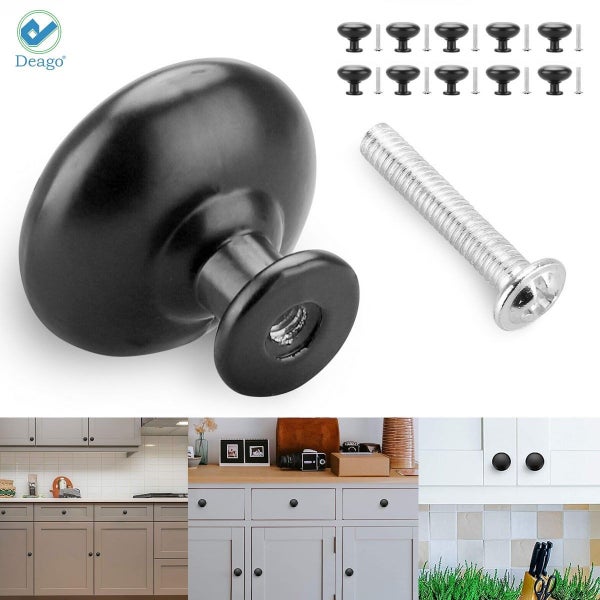 Deago 10 Packs Kitchen Cabinet Knobs, Kitchen Cabinet Pulls Cupboard Handles Dre Carousel 2