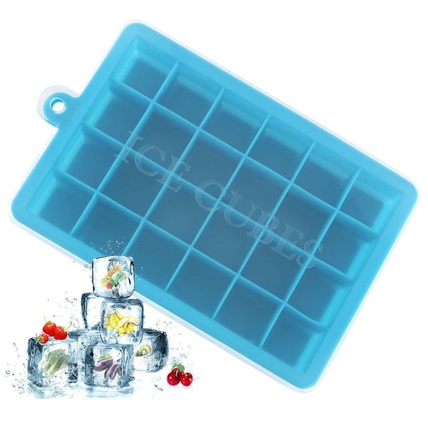 Silicone 24-Cavity Ice Cube Tray Carousel 1