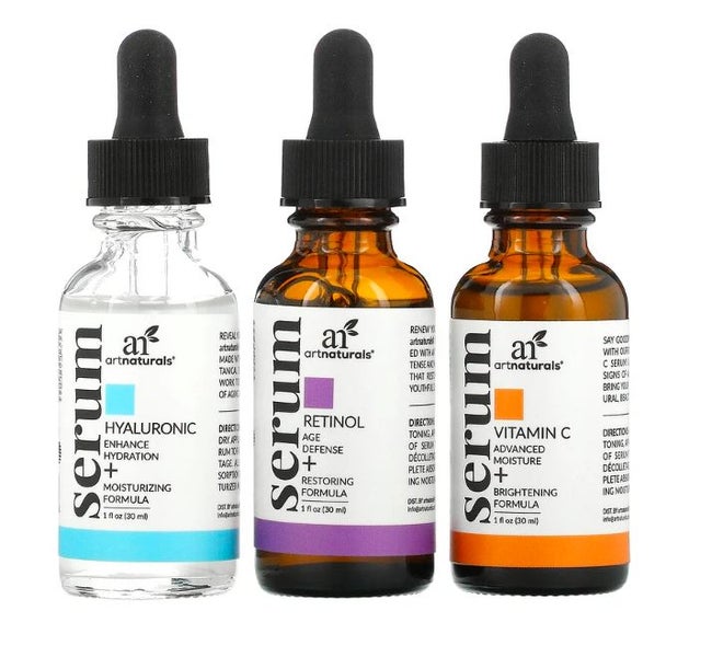 SERUM TRIO | Hyaluronic | Retinol | Vitamin C ** AFTERPAY AVAILABLE! Carousel 1