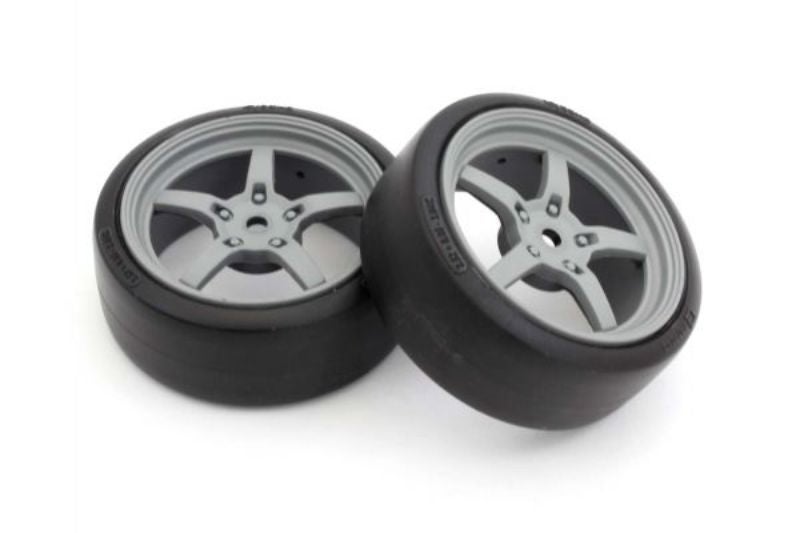 Kyosho Parts - 1/10 T&W: Drift Tyre(2) 5Spoke Carousel 1