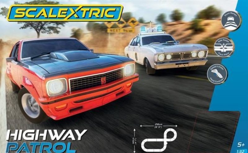 Slot Car - Set: Australian Highway Patrol Carousel 1