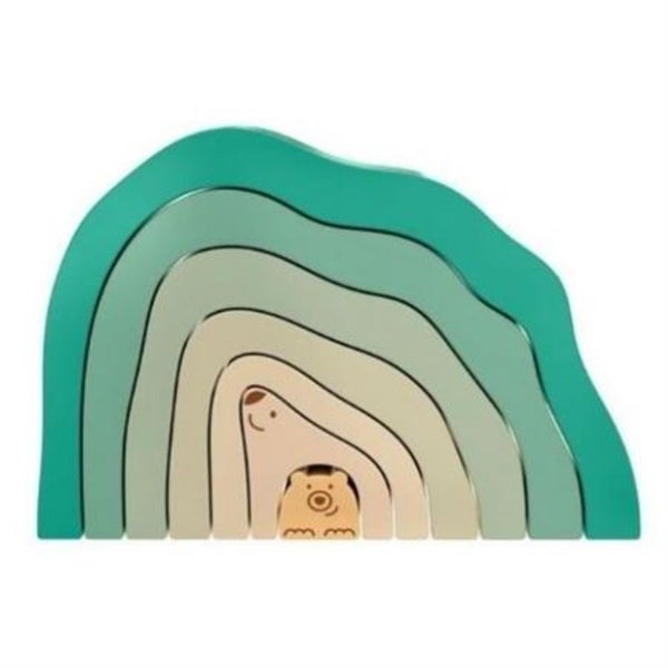 Stacking Blocks - Hape Artic Polar Bear Carousel 1