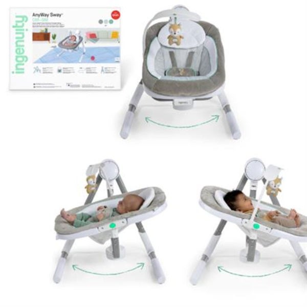 Ingenuity BI-Direction Swing Power Ray Carousel 1