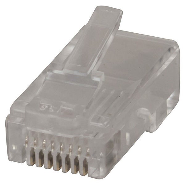 8 Pin US Type Telephone Plugs for Stranded Cable - Pk.5 Carousel 1