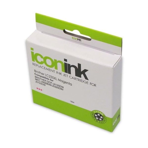 Icon Compatible Brother LC235XL Magenta Ink Cartridge Carousel 1