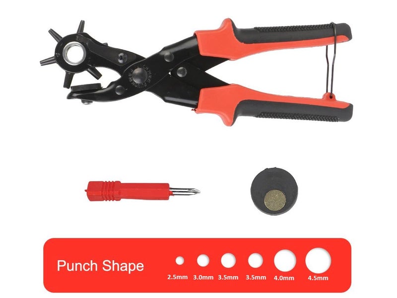 PTN New Belt Hole Revolving Punch Plier Sale Sale Sale Carousel 2