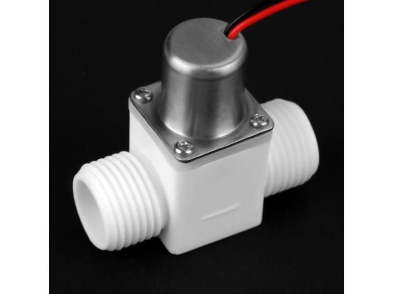 1/2" DC 3V Solenoid Valve Durable Plastic Water Control Electric Pulse Valve Carousel 1
