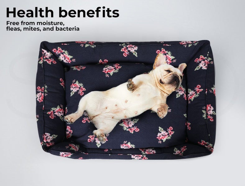 Pawz Dog Calming Bed Pet Cat Washable Removable Cover Double-Sided Cushion L Carousel 10