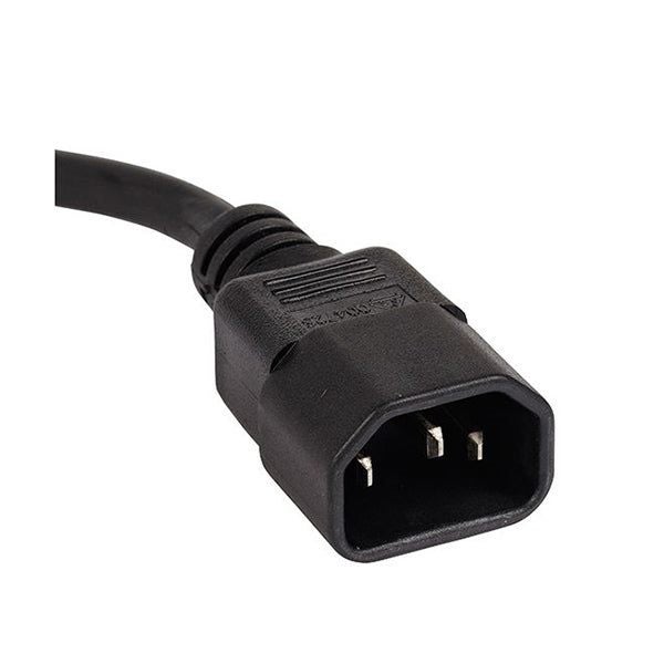 Iec C14 To C15 High Temperature Power Cable Black 2M Carousel 2