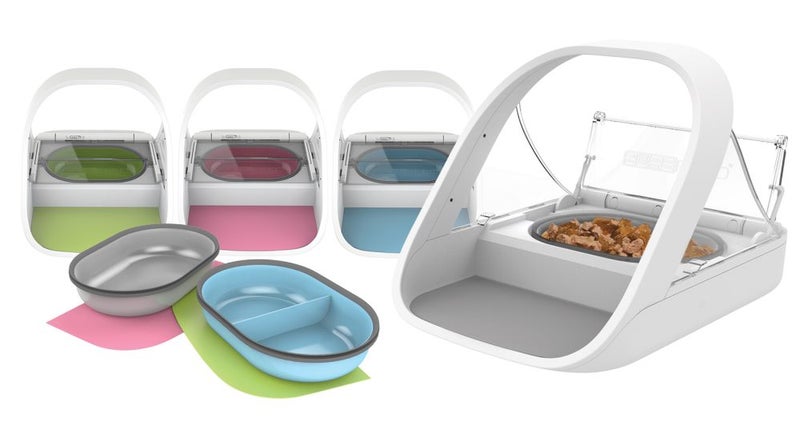 Microchip Pet Feeder Carousel 1