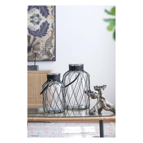 Rembrandt Small Glass Vase - Clear (SE2279) Carousel 3