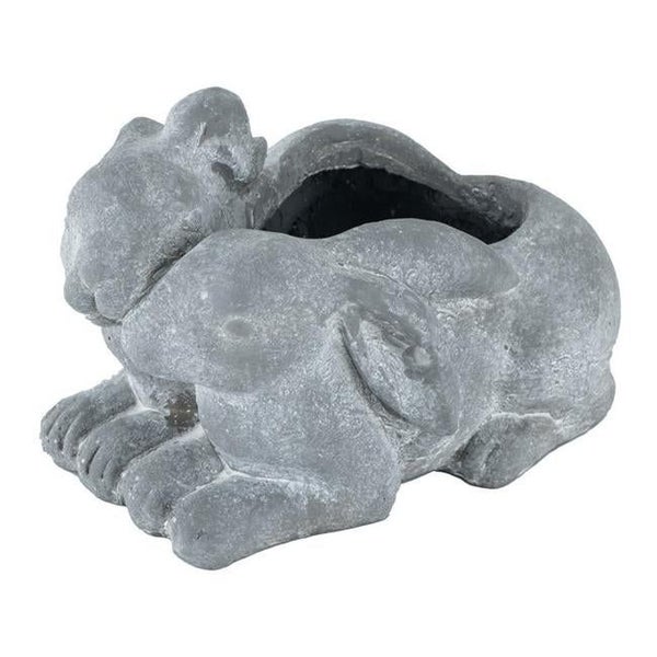 Rembrandt Rabbit Planter - Grey (SE2286) Carousel 1