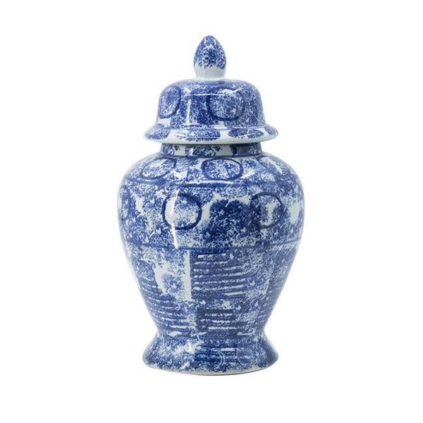 Rembrandt Kitchen Jar - Blue and White (SE2248) Carousel 1