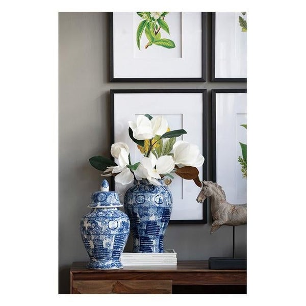 Rembrandt Kitchen Jar - Blue and White (SE2248) Carousel 4