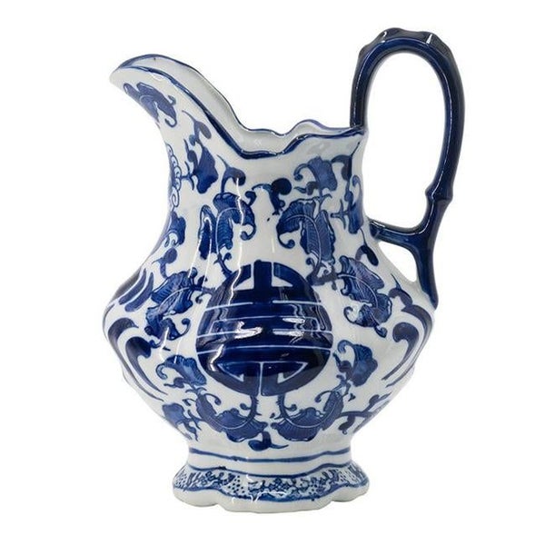 Rembrandt Chinoiserie Milk Jug - Blue/White (SE2322) Carousel 1