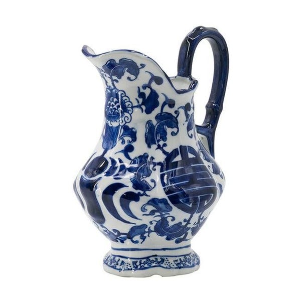 Rembrandt Chinoiserie Milk Jug - Blue/White (SE2322) Carousel 2
