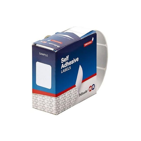 Quikstik label dispenser rectangle 24x32mm white 420 labels Carousel 1