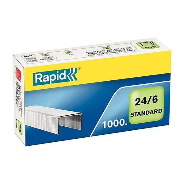 Rapid staples 24/6mm bx1000 Carousel 1