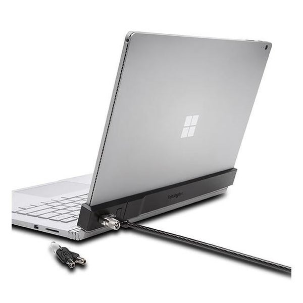 Kensington locking bracket for surface book 13.5" with microsaver 2.0 keyed lock Carousel 1