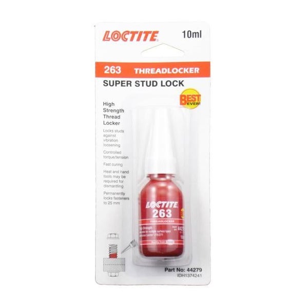 Loctite 263 Threadlocker Super Stud Lock 10ml Carousel 1