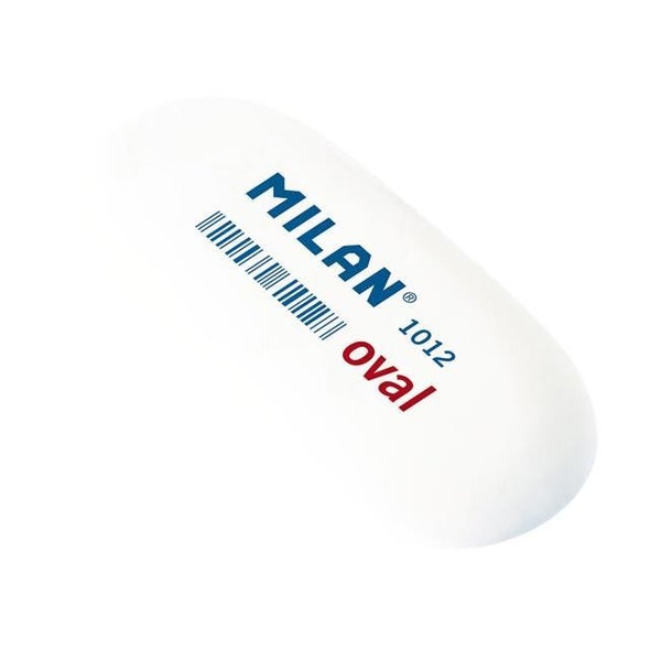 Milan Erasers 1012 Synthetic Rubber Oval 1 piece Carousel 1