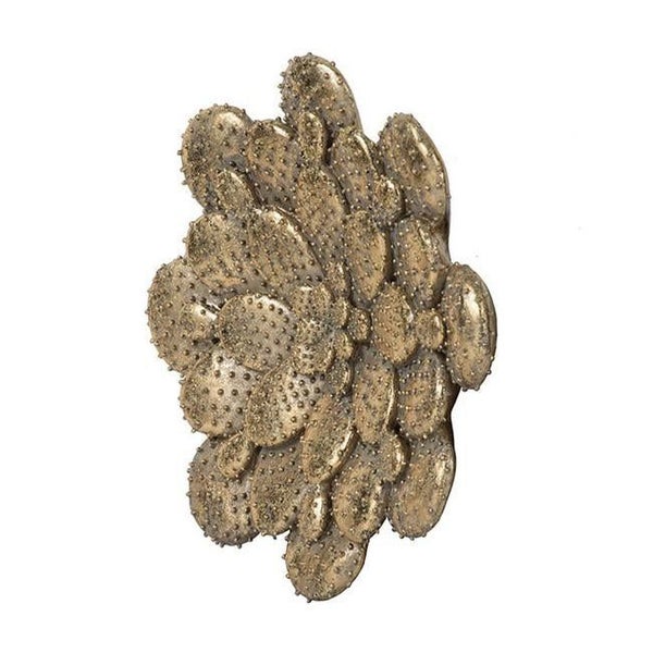 Rembrandt Succulent Wall Plaque - Gold (SE2392) Carousel 2