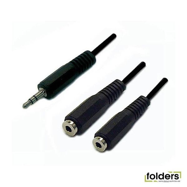DYNAMIX 2M Stereo Y Cable 3.5mm Plugs Carousel 1