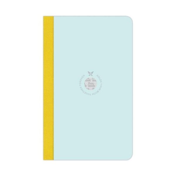 Flexbook Smartbook Notebook Medium Ruled Mint/Yellow Carousel 1