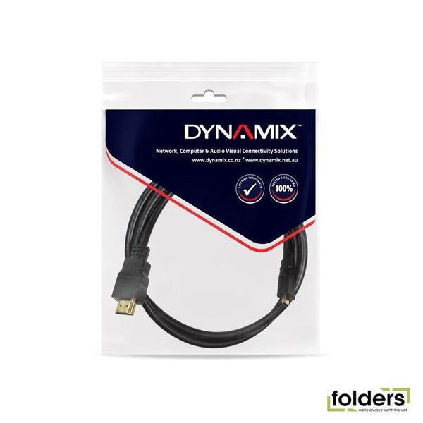 Dynamix HDMI Micro Cable 1m - Black (C-HDMI-MIC-1) Carousel 2