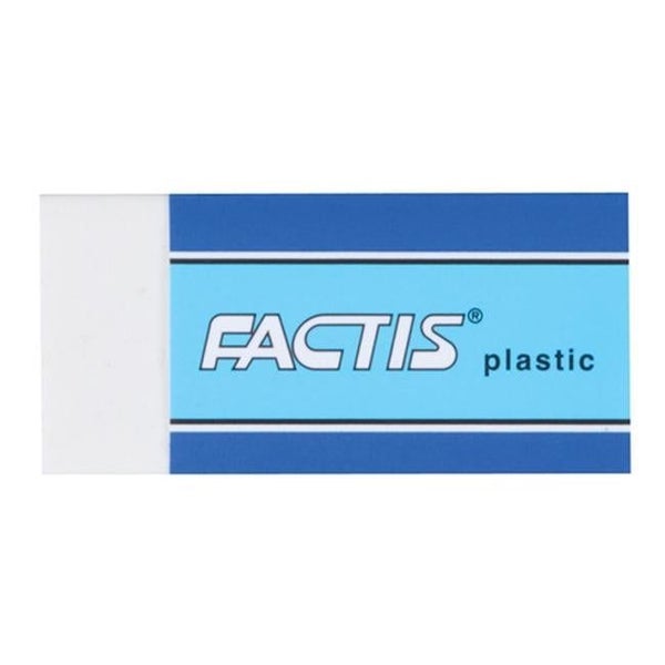 Factis Erasers P24 Soft White Plastic Carousel 1