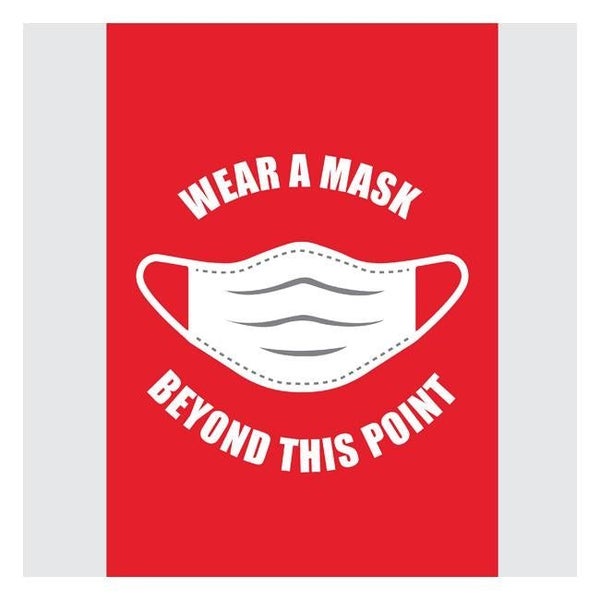 Avery Pre-Printed Self-Adhesive Sign Mask Required A4 1up 5 Sheets Carousel 1