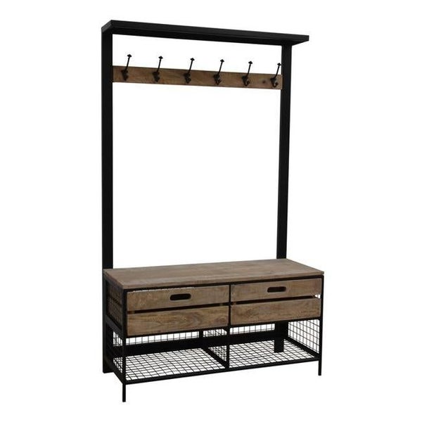 Rembrandt Vintage Coat Stand - 1000x400x1660mm (KC1185) Carousel 1