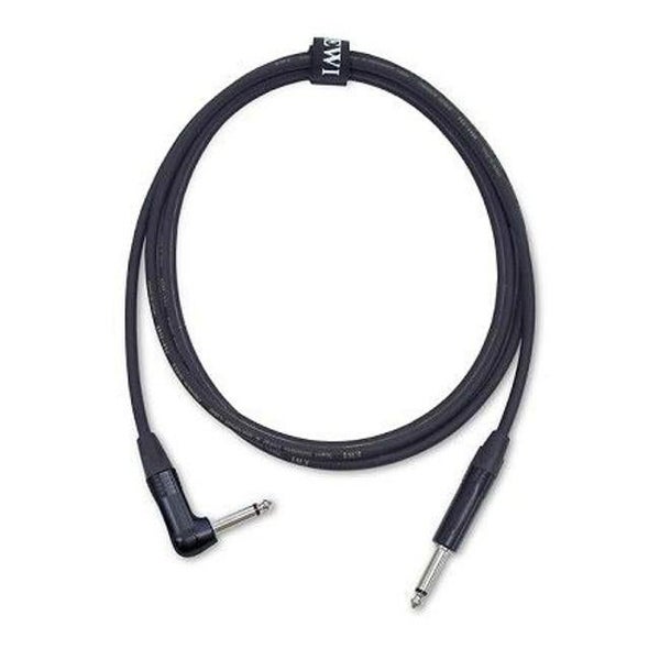EWI Instrument Cable Str To R/Angled Neutrik X 30 Ft Black Carousel 1