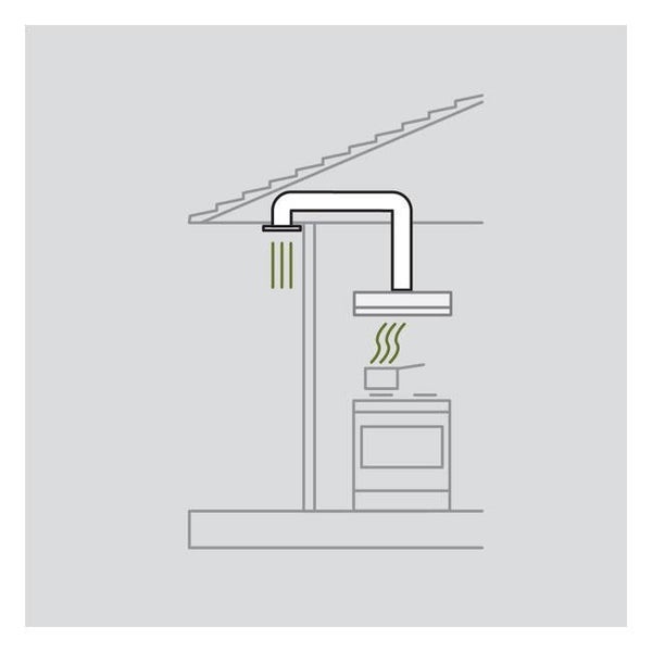 Robinhood Rangehood Ducting Kit - 150mm (RHUSSR150X) Carousel 2
