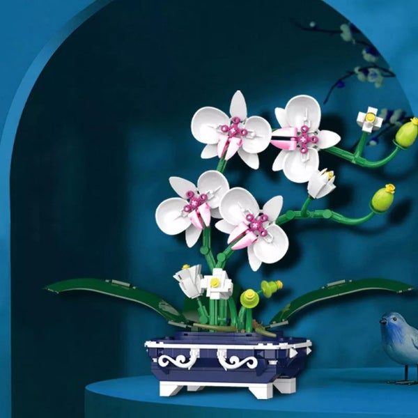 Brand New "Lego Compatible"senbao Orchid 574 pcs Carousel 2