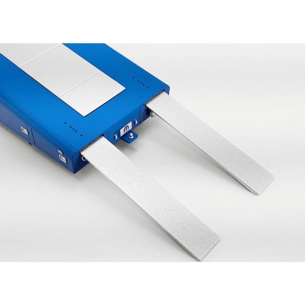 1:18 1970 Dodge D-300 Ramp Truck - Corporate Blue Carousel 5