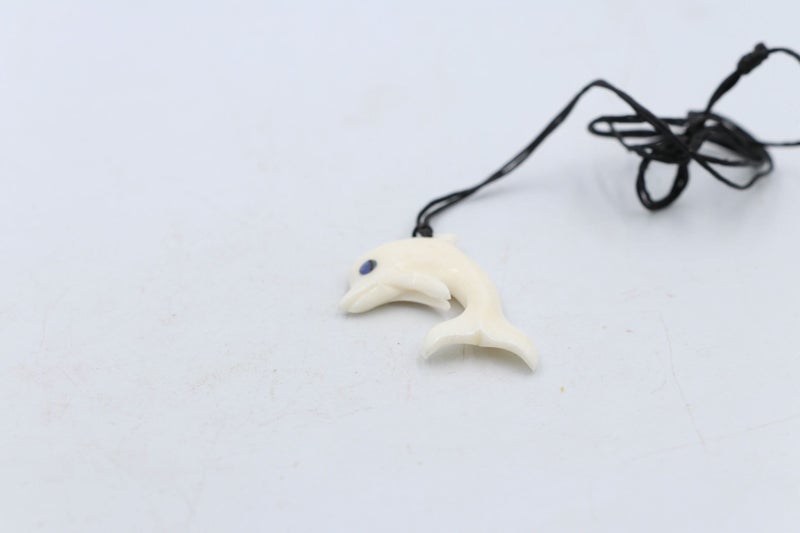 Bone Dolphin Pendant - BC014 Carousel 17