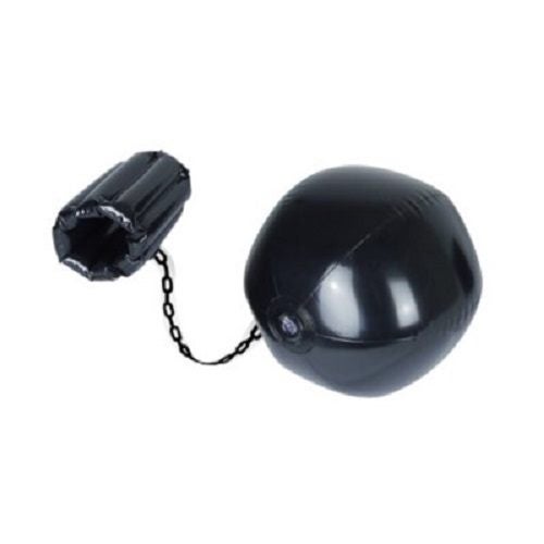 Inflatable Ball And Chain Leg Cuff Prisoner Convict Prop Stag Hen Do Wedding Carousel 1