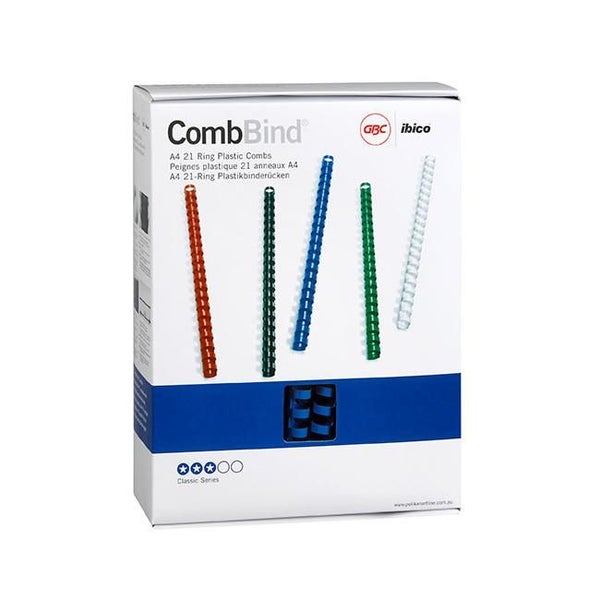 Gbc binding comb 16mm blue pk100 Carousel 1