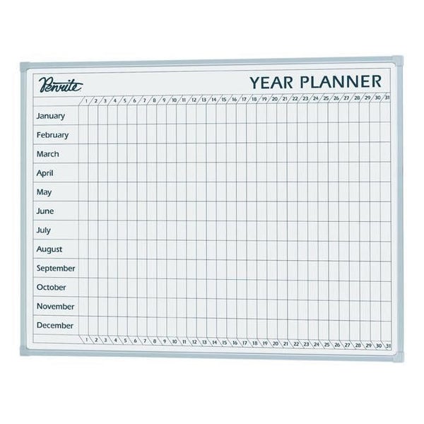 Quartet penrite planner board year 900x1200mm Carousel 1