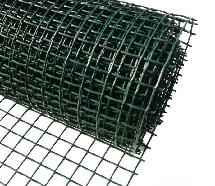 PTN 1.2x30m PVC Wire Mesh Garden Fencing Holes Netting Coated Fence Support Net Carousel 3