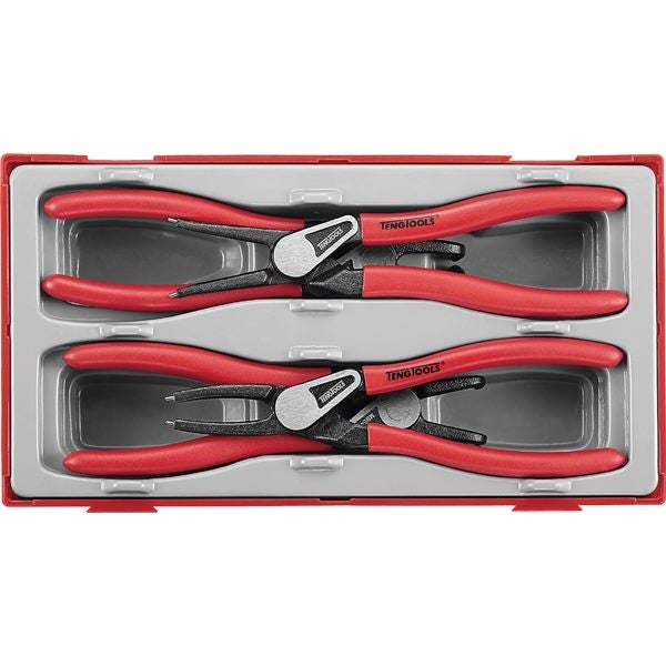 Teng 4pc MB 7in Snap-Ring (Circlip) Plier Set - TC-Tray Carousel 1