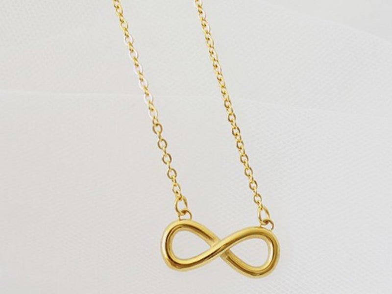 Necklace Geometry Pendant Stainless Steel 18k Gold Plated Necklace Carousel 2