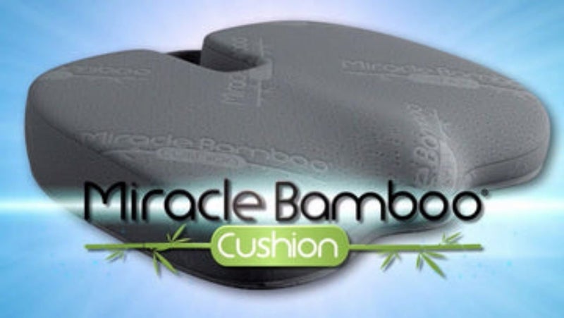 Miracle Bamboo Seat Cushion Orthopedic Design