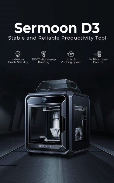 Creality Sermoon D3 High Stability Fully Enclosed 3D Printer Carousel 1