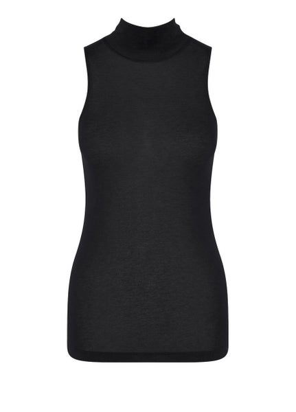 Sloggi Ever Cosy Turtleneck Thermo Regulating Vest Top Black (0004) CS Carousel 4
