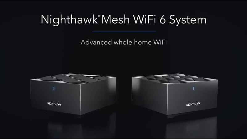 Netgear Nighthawk 2-Pack AX1800 Mesh WiFi 6 System MK62 + Aftrpay62866850612483113