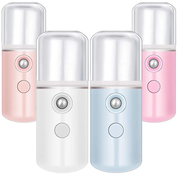 4 Pieces Nano Sprayer Nano Face Portable Mini Face Mist Handy Sprayer Atomizing Carousel 1